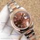 EW Factory Rolex 116334 Datejust II 41mm Chocolate Dial Rose Gold Smooth Bezel Swiss Cal.3136 Watch (9)_th.jpg